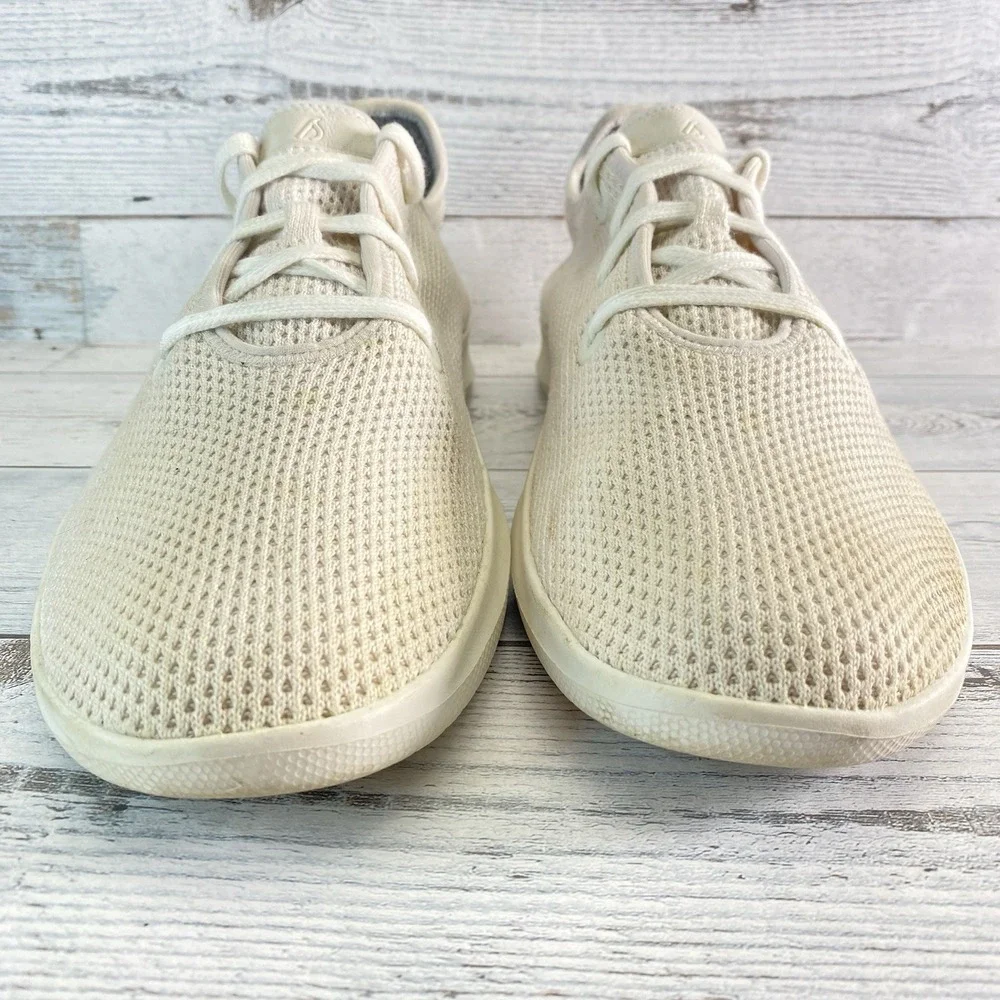 Allbirds Tree Runner Sneakers Mens 12 Beige Wheat Mesh Walking Athletic Casual